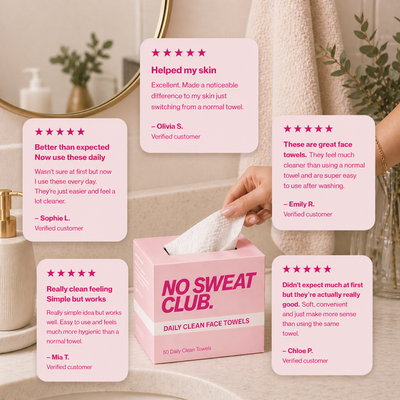 Daily Clean Face Towels