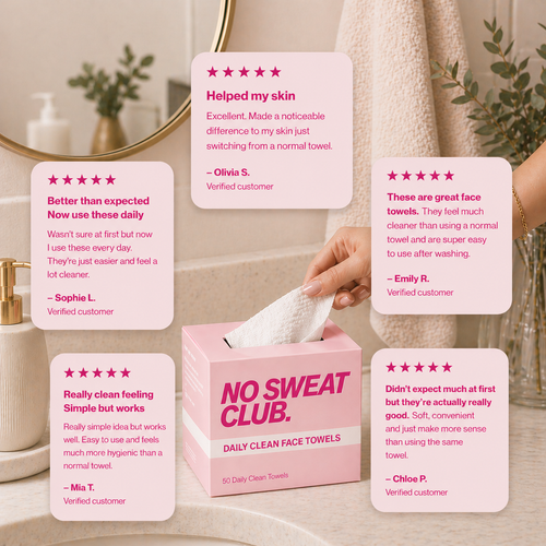 Daily Clean Face Towels